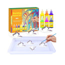 Water Marbling Paint Kit Arts and Crafts for Girls & Boys Christmas Thanksgiving Gifts for Kids Ages 4 5 6 7 8 9 10