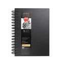 Sketch Book | 5.5x8.5-inch | Black Drawing Pads | 100 Sheets | 68 lb 100 GSM | Hardcover Sketchbook