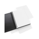 Sketch Book | 5.5x8.5-inch | Black Drawing Pads | 100 Sheets | 68 lb 100 GSM | Hardcover Sketchbook