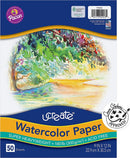 UCreate Watercolor Paper | White, Package, 140 lb., 9" x 12", 50 Sheets