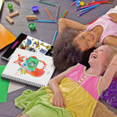 Artisto 9x12" Premium Sketch Book Set | Spiral Bound | Pack of 2, 200 Sheets (100g/m2), Acid-Free Drawing Paper
