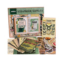 ANERZA 531 PCS Vintage Scrapbooking Supplies Stickers | Aesthetic Scrapbook Paper Art Journaling Kit