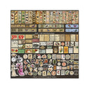 ANERZA 531 PCS Vintage Scrapbooking Supplies Stickers | Aesthetic Scrapbook Paper Art Journaling Kit