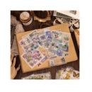 508pcs DIY Aesthetic Scrapbooking Supplies Kit | Vintage Junk Journal Kit Mystical Jungle Ephemera Journal Stickers