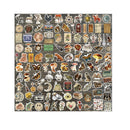 ANERZA 300 PCS Vintage Stickers | Aesthetic Stickers for Scrapbook Journaling Water Bottles Laptop | Scrapbooking Supplies