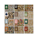Penphuic 12 Books of 600 Vintage Scrapbook Papers | Antique Papers | Vintage Scrapbook Papers