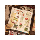 508pcs DIY Aesthetic Scrapbooking Supplies Kit | Vintage Junk Journal Kit Mystical Jungle Ephemera Journal Stickers