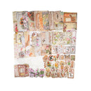 Knaid 200 Pieces Vintage Ephemera Bundle Junk Journal Kit Scrapbook Supplies Paper Sticker Material Pack for Art Journaling