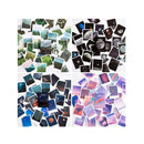 Landscape Nature Stickers Set 120 Pieces Aesthetic Mountain Forest Sky Cloud Galaxy Space Moon Phase Sunset Natural Scenery Collage Pictures
