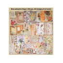 Knaid 200 Pieces Vintage Ephemera Bundle Junk Journal Kit Scrapbook Supplies Paper Sticker Material Pack for Art Journaling