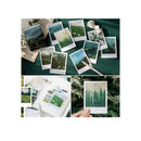 Landscape Nature Stickers Set 120 Pieces Aesthetic Mountain Forest Sky Cloud Galaxy Space Moon Phase Sunset Natural Scenery Collage Pictures