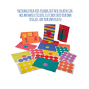 120 Blank Cards with Envelopes & Stickers | 4" x 6" Bulk Boxed Set of all Occasions Colored Notecards