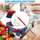 Vodiye Crochet Hooks | Professional Extra Long  4.5mm Crochet Hook | Ergonomic Handle Crochet Hooks Set, Crochet Needle for Beginners