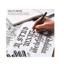 Micro-Line Ink Pens | Set of 9 | Black Fineliners with Japanese Archival Ink