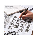 Micro-Line Ink Pens | Set of 5 | Black Fineliners with Japanese Archival Ink