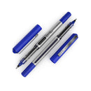 Rollerball Pens | Pack of 20 | 0.5mm Blue Liquid Ink Pens