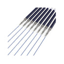 Gel Pen Refills | Pack of 50 blue Roller Ball Gel Ink Pen Refills | Quick-Drying