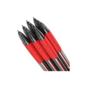 Gel Pens | Set of 24 Red Roller Ball Bullet Journal Pens | Quick-Drying Ink | Medium Point