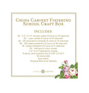 Anna Griffin China Cabinet School Supplies Craft Box | Graduation Card | Thank You Card | Birthday Card Making Supplies