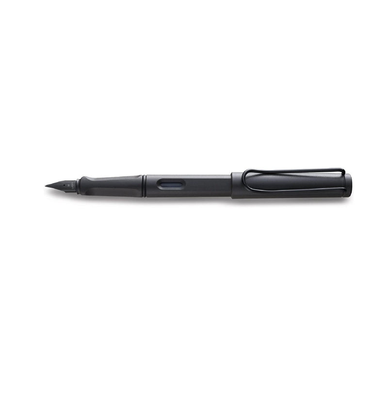 LAMY Safari Fountain Pen  Charcoal Medium Nib (L17M)