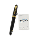 Jinhao 450 Normal nib Fountain Pen Black with 5 color Gullor Ink Cartridges