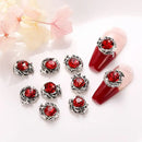 10 Pcs 3D Metal Dragon | Cute Glitter Nail Accessories For Women Girls | Nail Decoration Jewelry Making Crafts