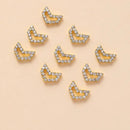 10 Pcs Nail Charms 3D LOVE Nail Art Charms Alloy Gems For Nails DIY Art Decorations Supplies