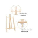 Jekkis 16 Inch Table Top Easel for Painting | 3 Packs Wooden Easel | Tabletop Display Easels | Art Craft Painting Easel Stand