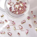 20 Pcs Pink Nail Rhinestones Nail Art Gems Crafts Crystals Glass Decorations Set Ab Rhinestones Flat Back Design For Nail Art Decoration