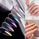 6 Pcs Nail Aurora Pink Neon Fairy Pink Girl Heart Highlight Bright And Smooth Nail Aurora Powder Nail Art Design Nail Decorations Nail