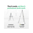 Portable Artist Easel Stand 63 Inches | Picture Stand Painting Easel with Bag | Table Top Art Drawing Easels