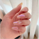 6 Pcs Nail Aurora Pink Neon Fairy Pink Girl Heart Highlight Bright And Smooth Nail Aurora Powder Nail Art Design Nail Decorations Nail