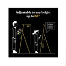 Portable Artist Easel Stand 63 Inches | Picture Stand Painting Easel with Bag | Table Top Art Drawing Easels