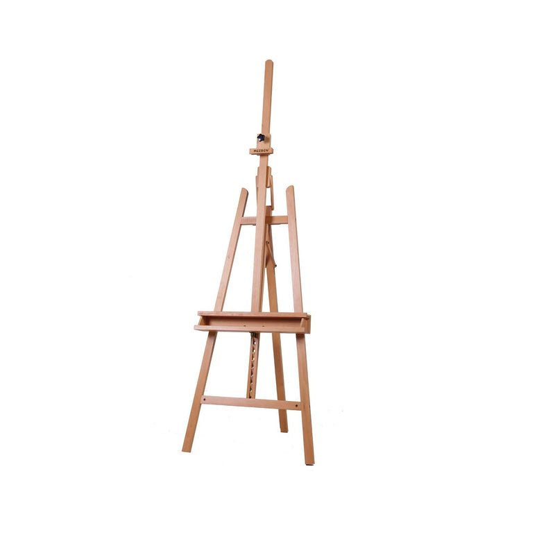 MEEDEN Large Painters Easel Adjustable Solid Beech Wood Artist Easel | Studio Easel