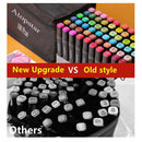 ATOPSTAR 100 Color Artistic Drawing Pens | Double Ended For Coloring Paint Supplies