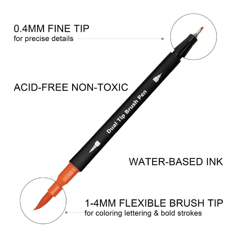 Drawing Pens Mogyann Black Art Pens for Drawing 12 Size Waterproof Ink Pens  for Artists Sketching, Manga, Writing