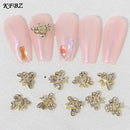 3D Metal Bee Shape Charm | Cute Glitter Nail Accessories For Women Girls | Nail Decoration Jewelry Making Crafts