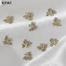 3D Metal Bee Shape Charm | Cute Glitter Nail Accessories For Women Girls | Nail Decoration Jewelry Making Crafts