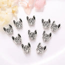 10 Pcs 3D Metal Animal Dog Charm | Cute Nail Accessories For Women Girls | Nail Decoration Jewelry Making Crafts