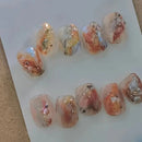 Colorful Irregular 3D Nail Abalone Slices | Mermaid Flakes Nail Art Decoration Sequins Decals | Holographic Glitter Shell Sequins Iridescent