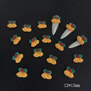 New In Nail Ornament Cartoon Christmas Mini Small 3D Christmas Nail Decoration Nail Accessories