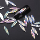 3D Acrylic Nail Art Tips Decoration Crystal Rhinestone Pearl Alloy Gem Wheel