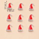 10 Pcs Nail Charms 3D Red Christmas Riding Hood Nail Art Charms Alloy Gems For Nails DIY Art Decorations Supplies