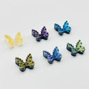 3D Butterfly Charms For Nails Gold Nail Charms Nail Rhinestones Gems Alloy Nail Jewels Nail Butterfly Design Nail Decoration