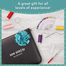 ARTIKA Sewing Kit for Adults and Kids | Small Beginner Set w/Multicolor Thread, Needles, Scissors, Thimble & Clips - Emergency Repair