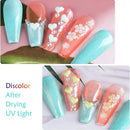 100Pcs Heart Nail Art Decals Heart Nail Glitter White Pink Heart Nail Art Decorations Purple Blue 3D Heart Nail Charms Resin Jewelry Parts