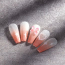 6 Grids Bow Nail Charms Butterfly Bow-Knot Nail Art Stud Rhinestones Crystal Sequins 3D Colorful Acrylic Nail Accessories