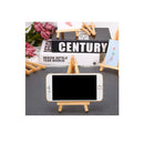 Mayitr 10pcs Mini Wooden Artist Easel Triangle Cards Stand Display Wedding