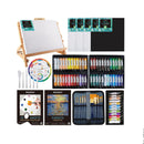 MEEDEN 86-Piece Acrylic Painting Set with Beech Wood Tabletop Easel | 22MLX60 Acrylic Paint Tubes | Paint Brushes