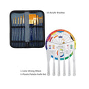 MEEDEN 86-Piece Acrylic Painting Set with Beech Wood Tabletop Easel | 22MLX60 Acrylic Paint Tubes | Paint Brushes